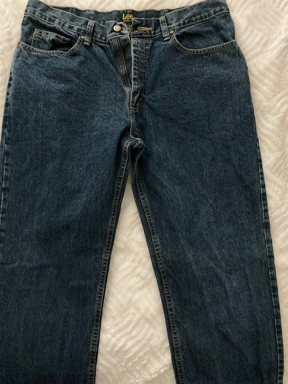 Lee Straight Leg Men's Jeans in Dark Indigo